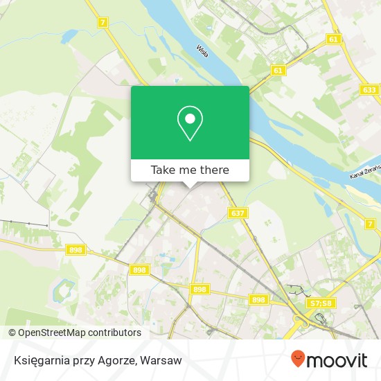 Księgarnia przy Agorze map