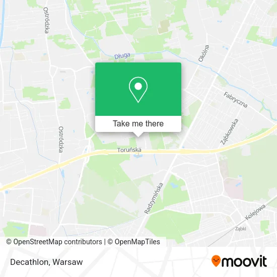 Decathlon map