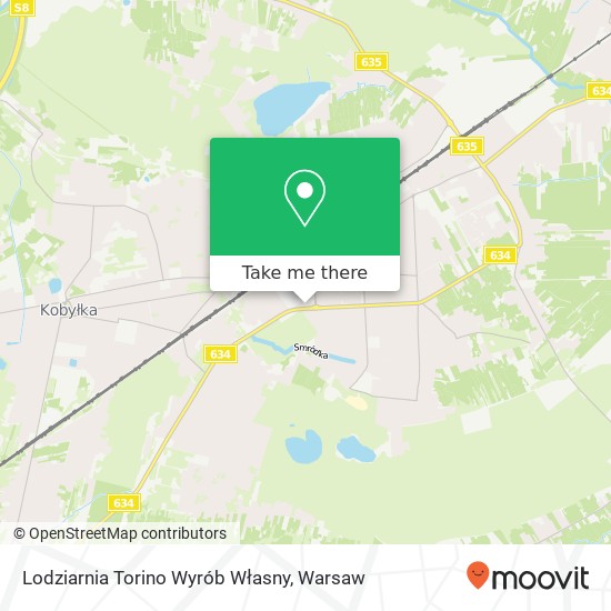 Lodziarnia Torino Wyrób Własny map