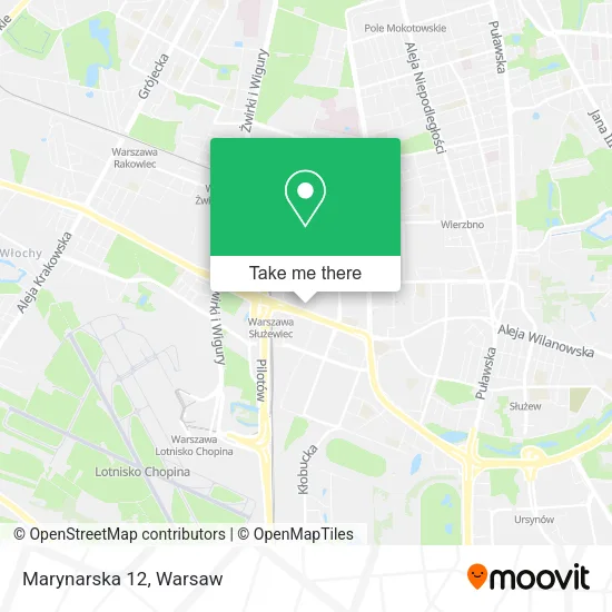 Marynarska 12 map