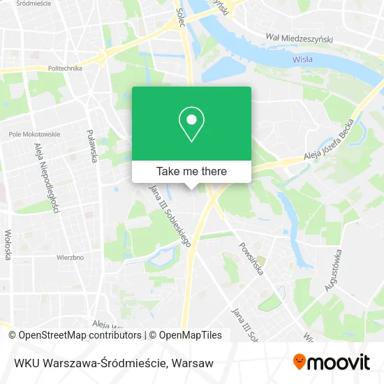 WKU Warszawa-Śródmieście map