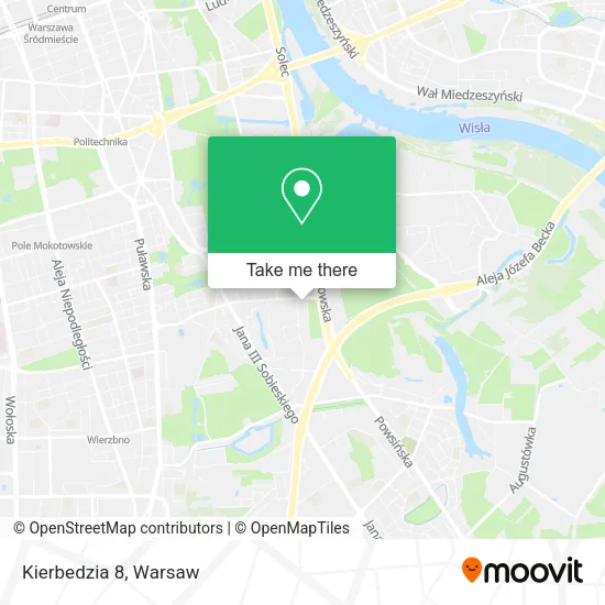 Kierbedzia 8 map
