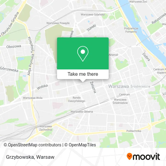 Grzybowska map