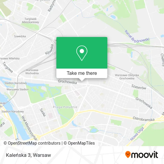 Kaleńska 3 map