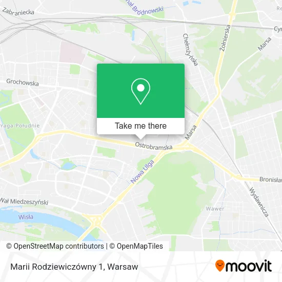 Карта Marii Rodziewiczówny 1