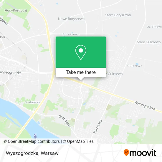 Карта Wyszogrodzka