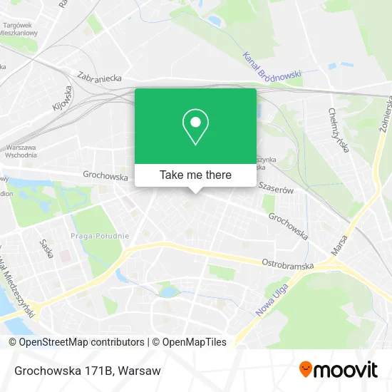 Grochowska 171B map
