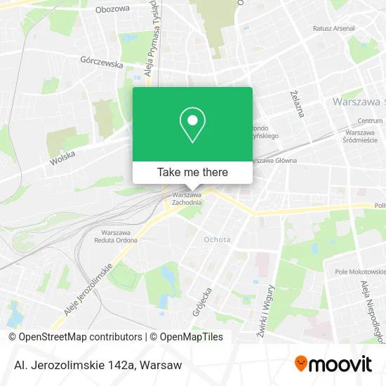Al. Jerozolimskie 142a map