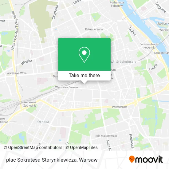 plac Sokratesa Starynkiewicza map