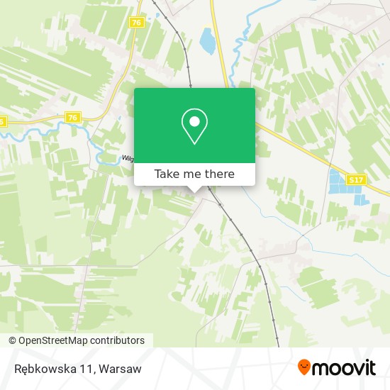 Rębkowska 11 map