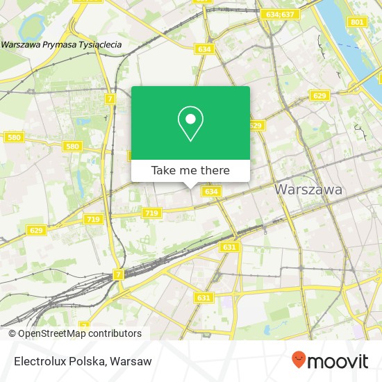 Electrolux Polska map