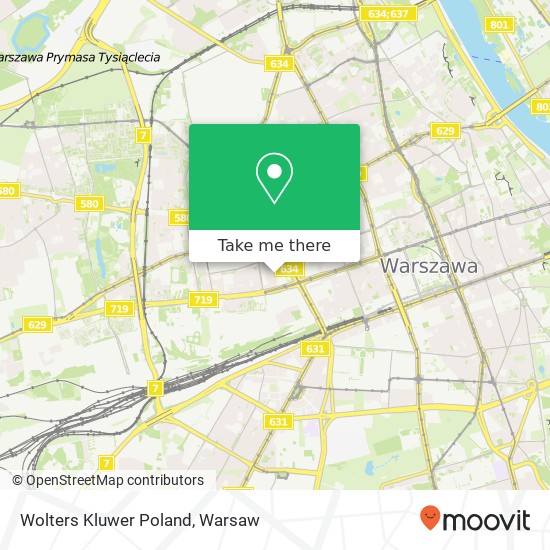 Wolters Kluwer Poland map