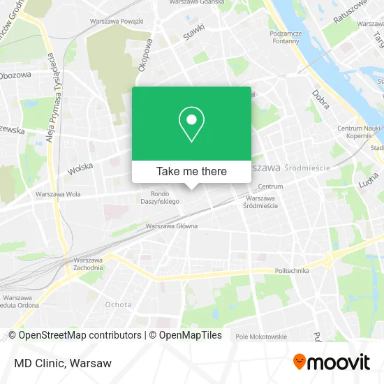 MD Clinic map
