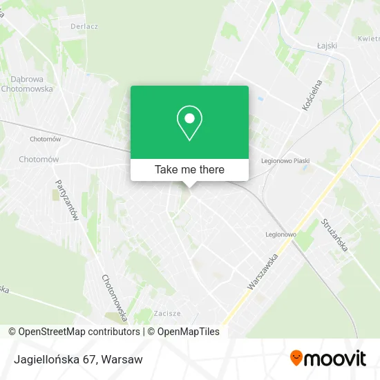 Jagiellońska 67 map