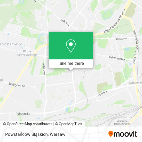 Powstańców Śląskich map
