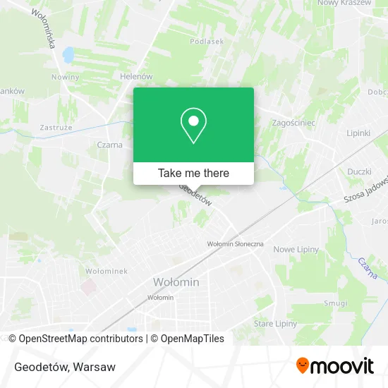 Geodetów map