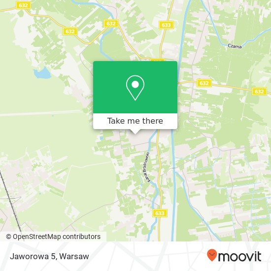 Jaworowa 5 map