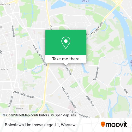 Bolesława Limanowskiego 11 map