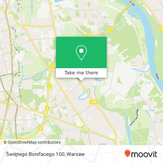 Świętego Bonifacego 100 map