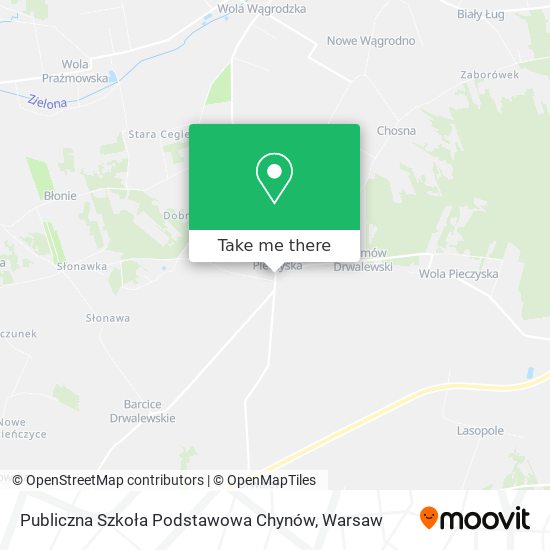 Publiczna Szkoła Podstawowa Chynów map