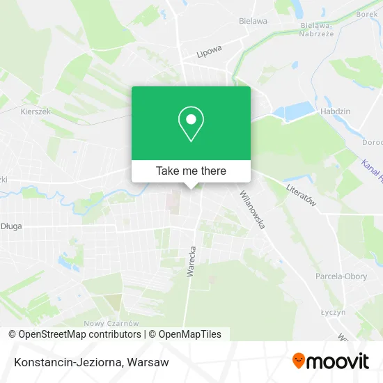 Карта Konstancin-Jeziorna