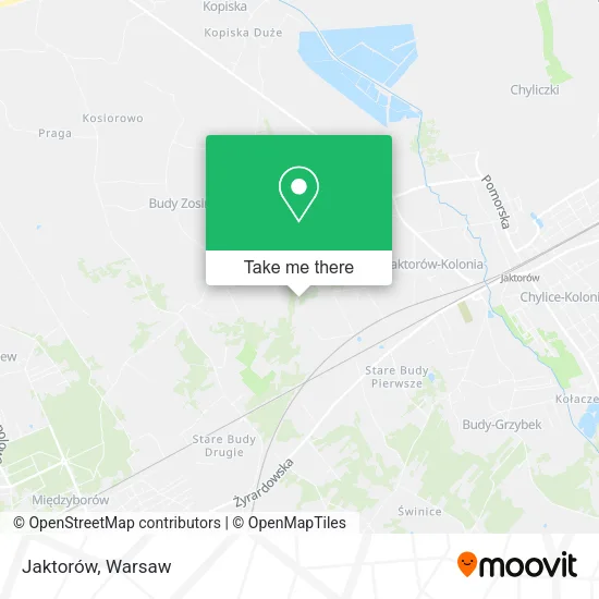 Jaktorów map