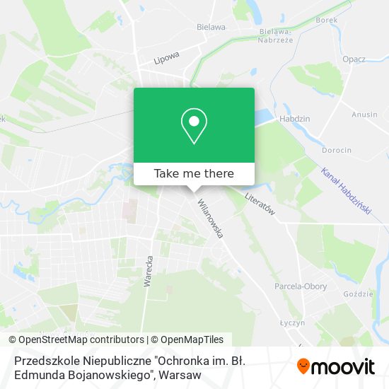 Przedszkole Niepubliczne "Ochronka im. Bł. Edmunda Bojanowskiego" map