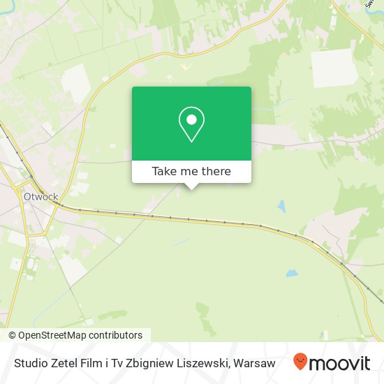 Studio Zetel Film i Tv Zbigniew Liszewski map