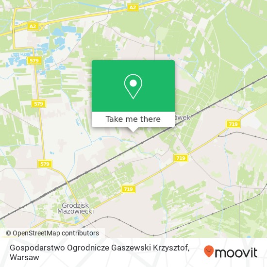 Gospodarstwo Ogrodnicze Gaszewski Krzysztof map