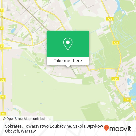 Sokrates. Towarzystwo Edukacyjne. Szkoła Języków Obcych map