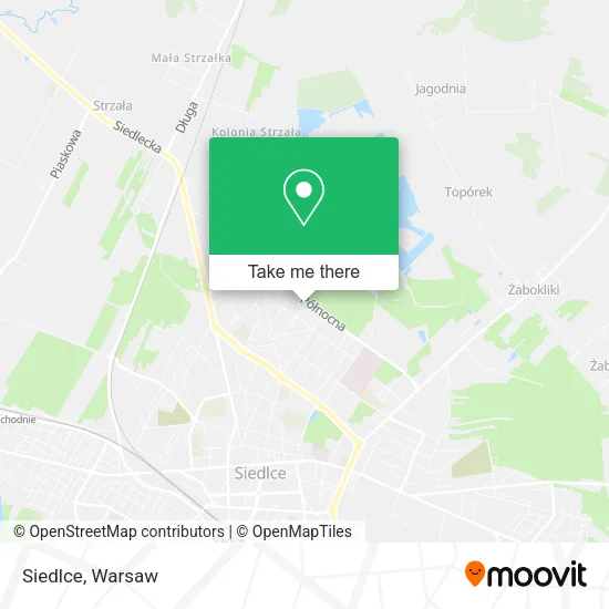 Siedlce map