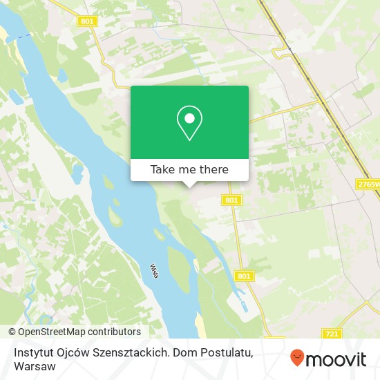 Instytut Ojców Szensztackich. Dom Postulatu map