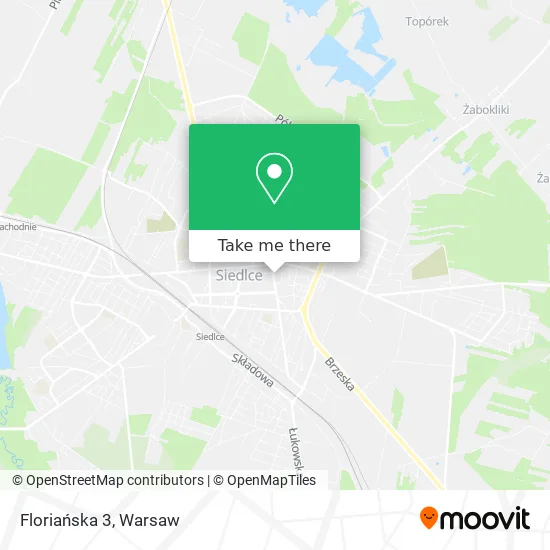 Floriańska 3 map