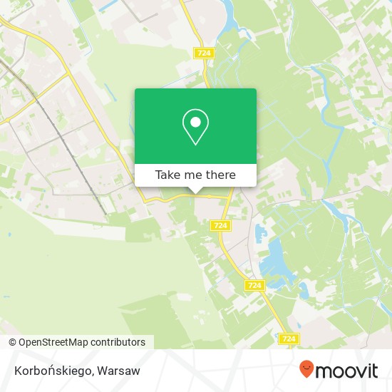 Korbońskiego map