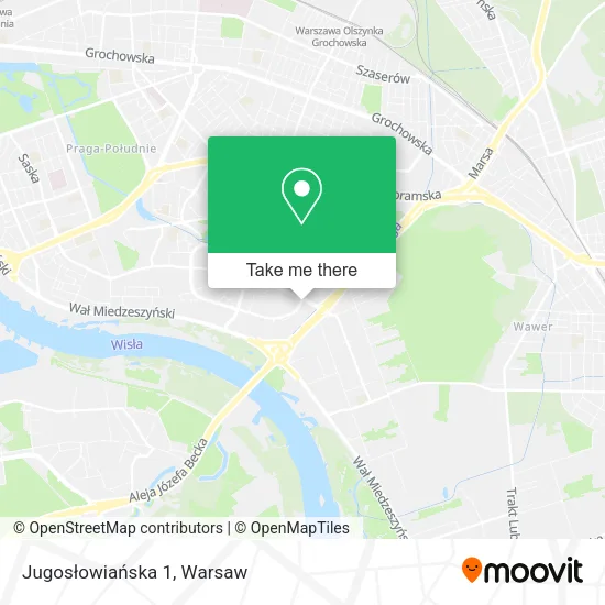 Карта Jugosłowiańska 1