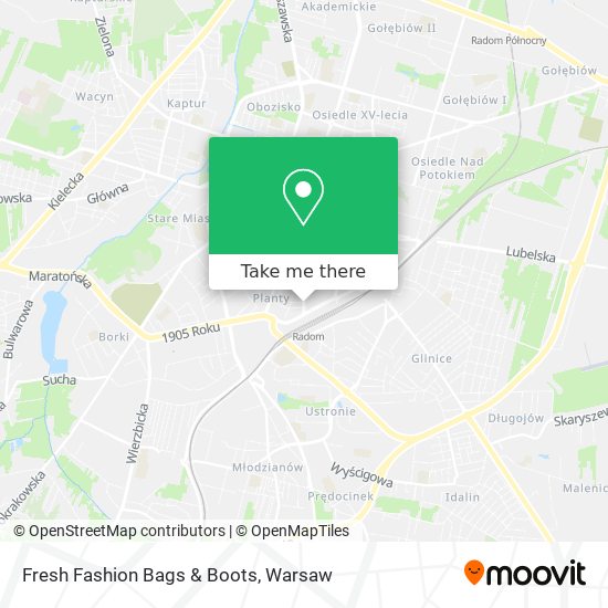 Fresh Fashion Bags & Boots map