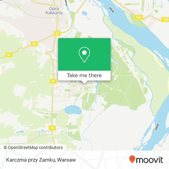 Karczma przy Zamku, plac Tysiaclecia 3 05-530 Gora Kalwaria map