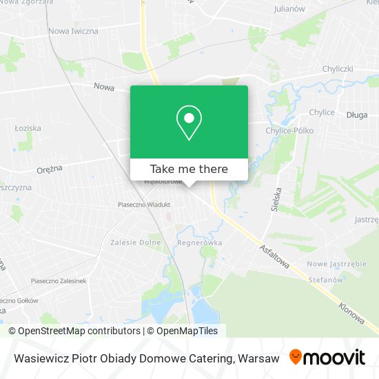 Wasiewicz Piotr Obiady Domowe Catering map