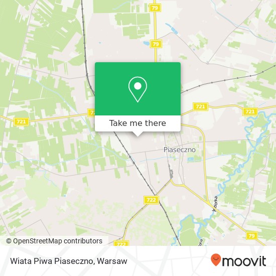 Wiata Piwa Piaseczno map