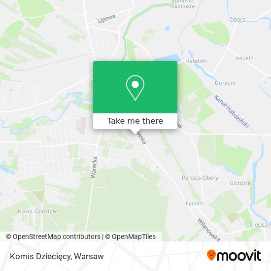 Komis Dziecięcy map