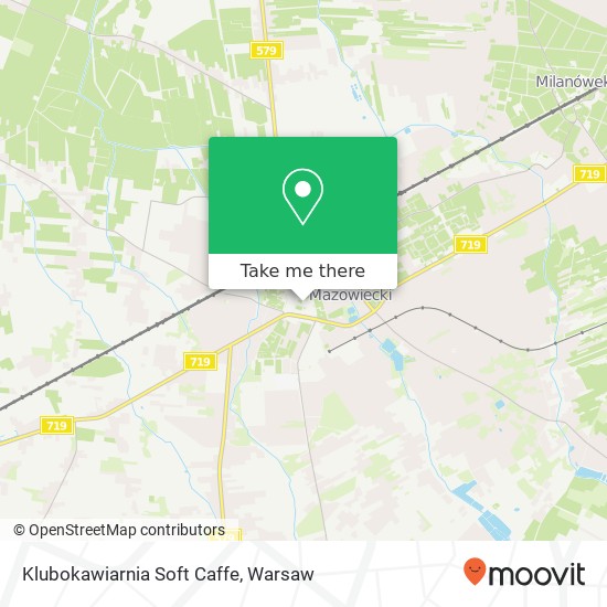 Klubokawiarnia Soft Caffe, ulica Spoldzielcza 9 05-825 Grodzisk Mazowiecki map