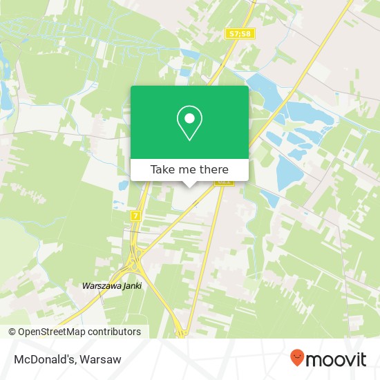 McDonald's, 05-090 Raszyn map