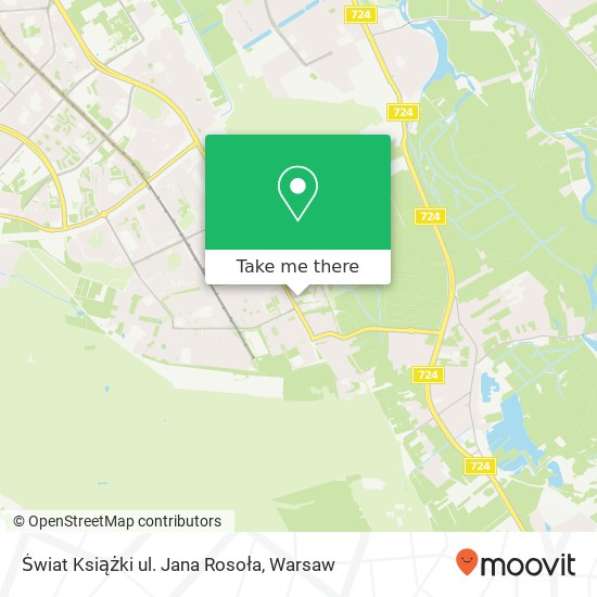 Świat Książki ul. Jana Rosoła map