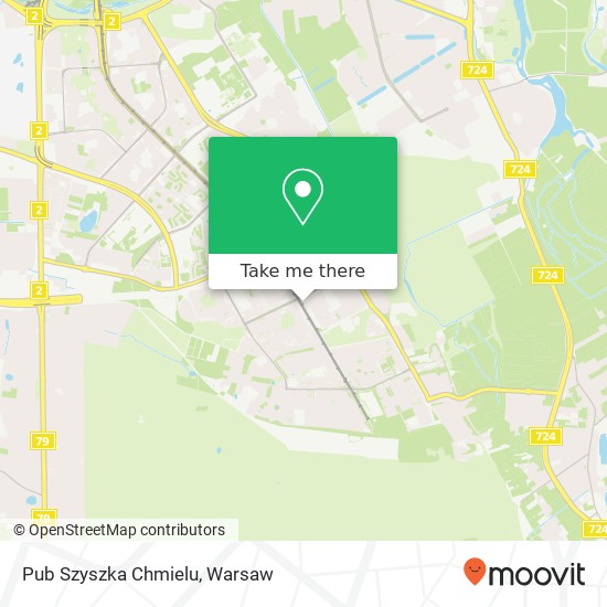 Pub Szyszka Chmielu, aleja Komisji Edukacji Narodowej 36 02-797 Warszawa map