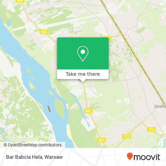 Bar Babcia Hela map