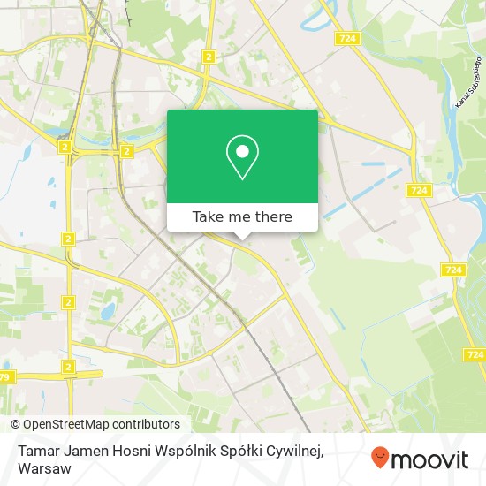 Tamar Jamen Hosni Wspólnik Spółki Cywilnej, ulica Nugat 9 02-776 Warszawa map