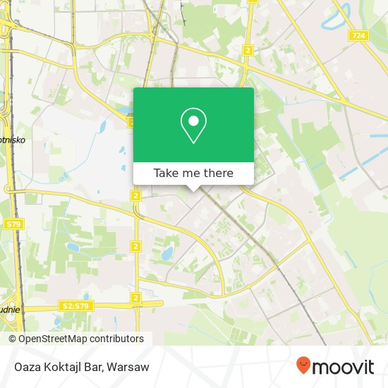 Oaza Koktajl Bar, ulica Pasaz Ursynowski 7 02-784 Warszawa map