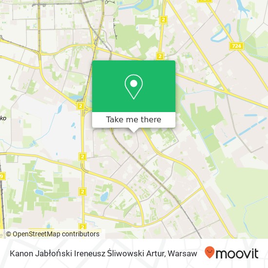 Kanon Jabłoński Ireneusz Śliwowski Artur map