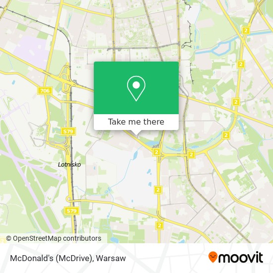 McDonald's (McDrive) map