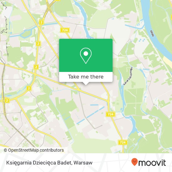 Księgarnia Dziecięca Badet map